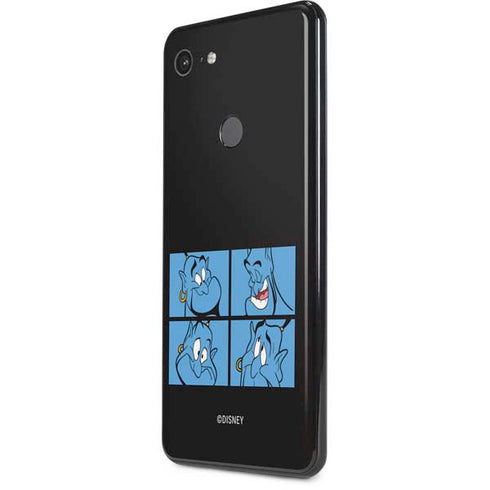 Disney Aladdin Genie Faces Grid Google Pixel 3 XL Skin